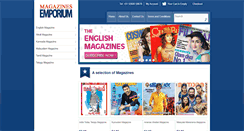 Desktop Screenshot of magazinesemporium.com